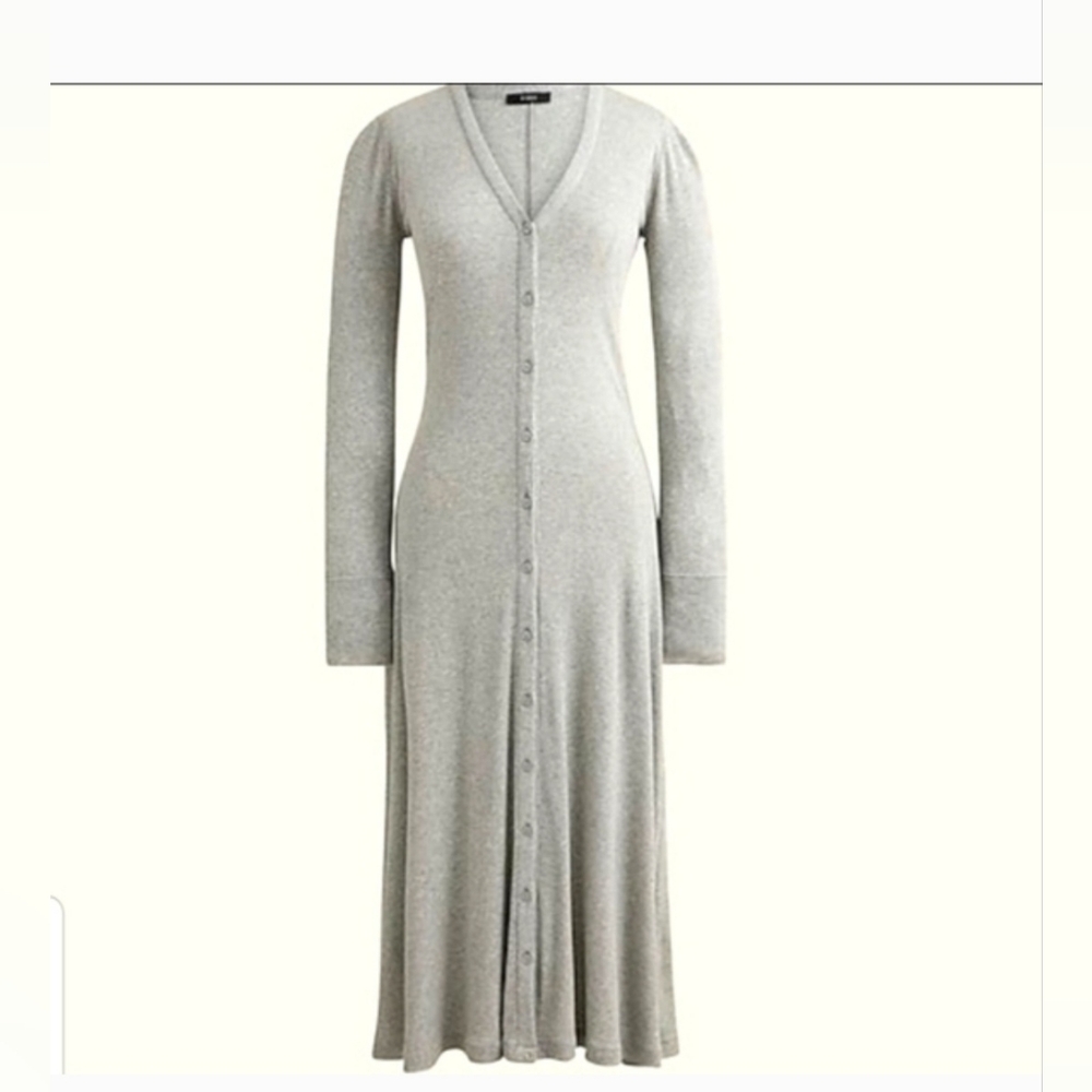 J Crew V- Neck Midi Dress Size Small NWOT